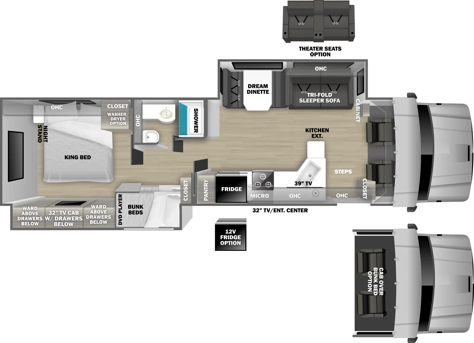 Dx3 37BD Floorplan